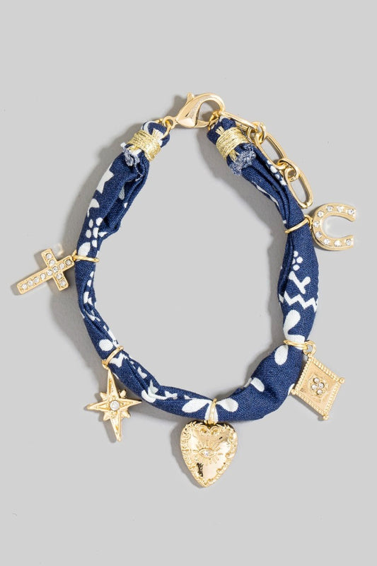 Bandana Bracelet Navy
