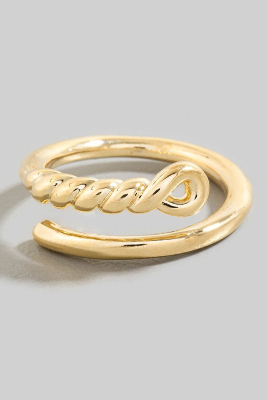 Twisted Open Ring