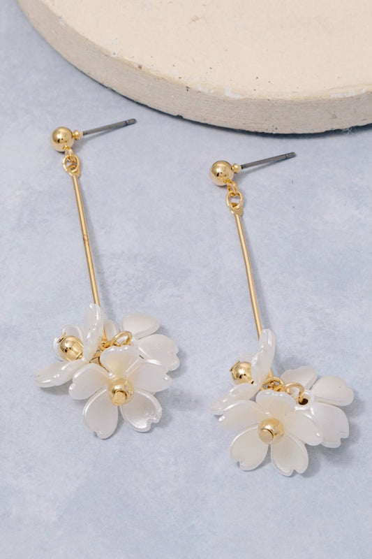 Flower Dangle Earrings