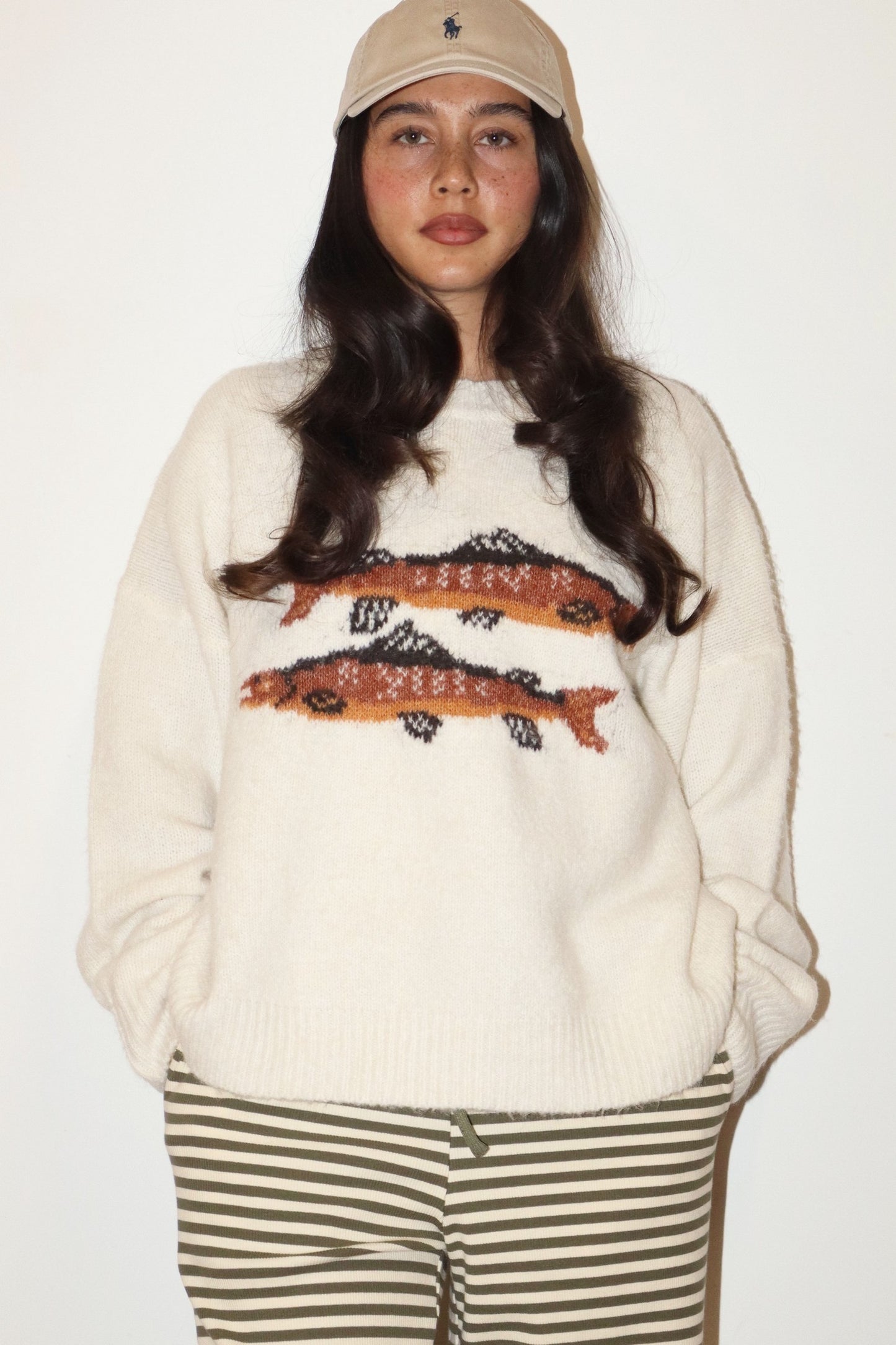 Two Fish Sweater Cream