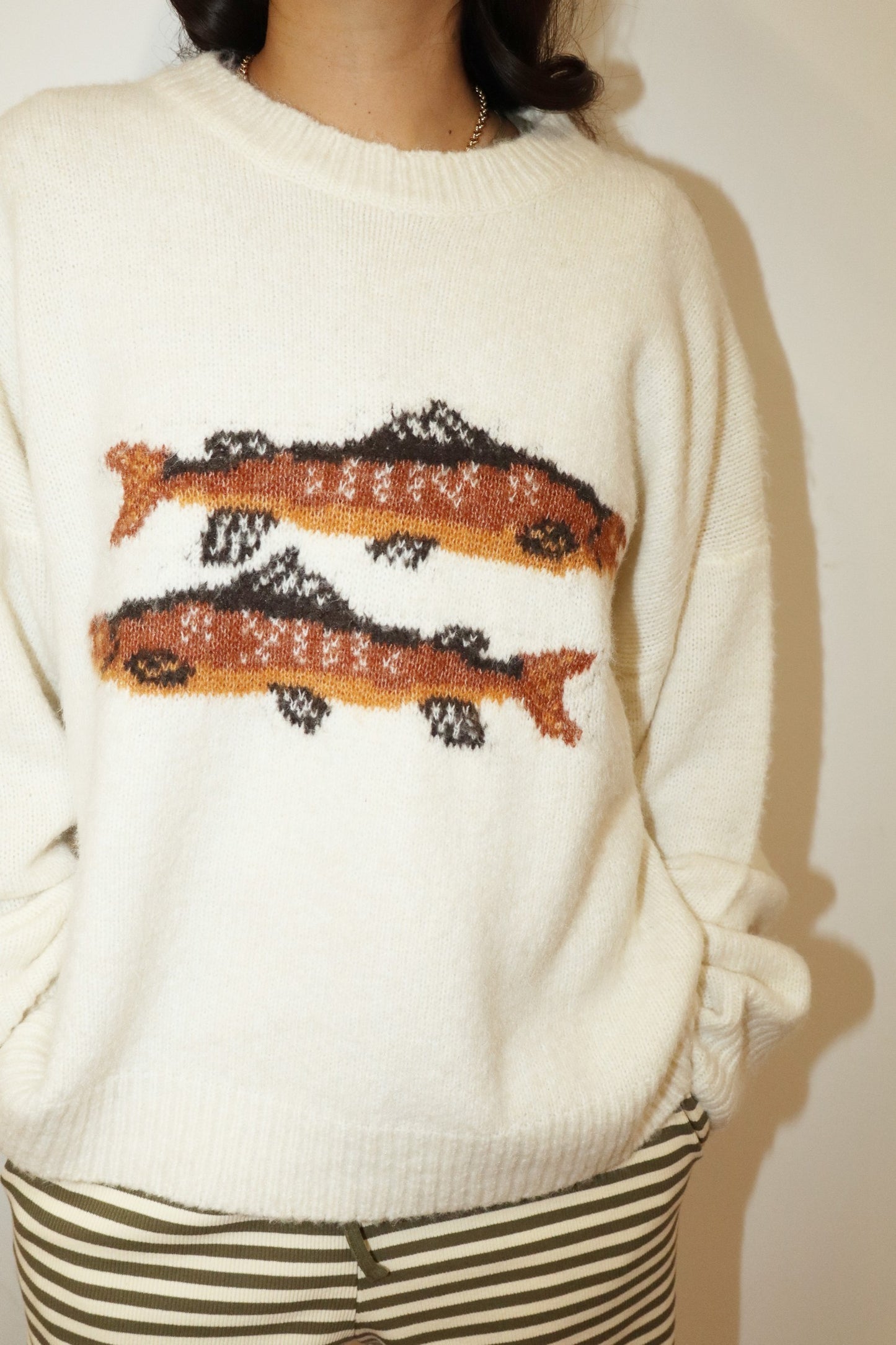 Two Fish Sweater Cream
