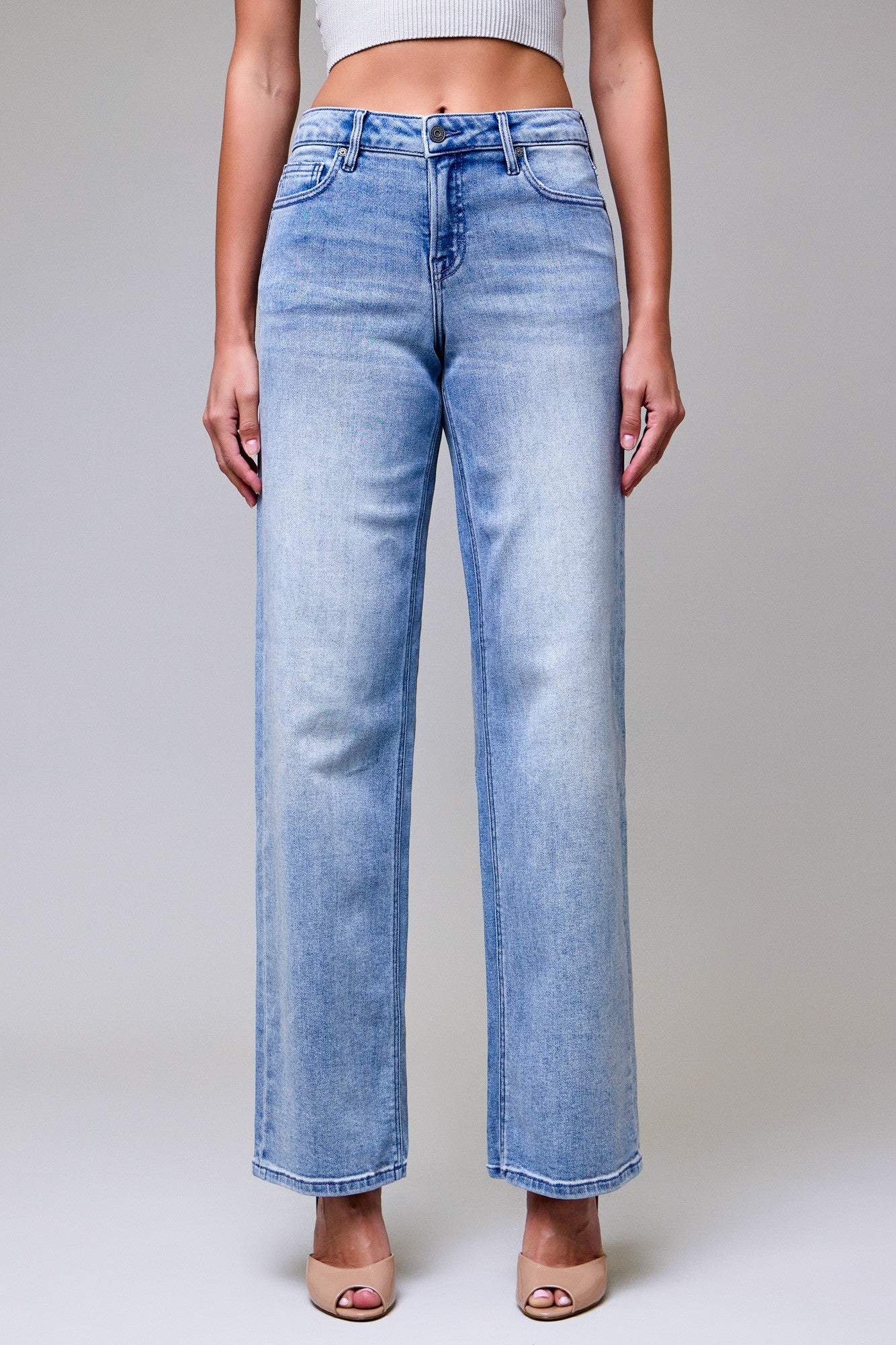 Mid Rise Logan Dad Jeans