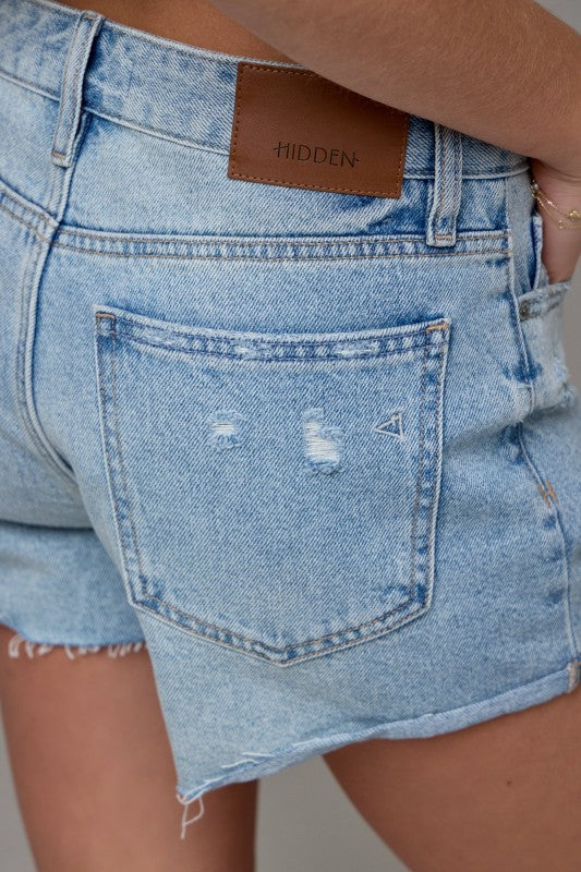 Vintage High Waist Boyfriend Jean Shorts - Clothe Boutique