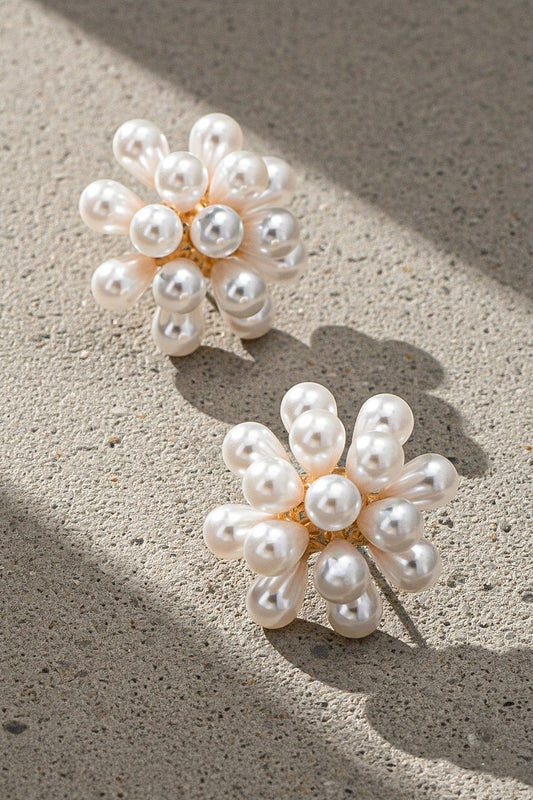 Daisy Pearl Studs