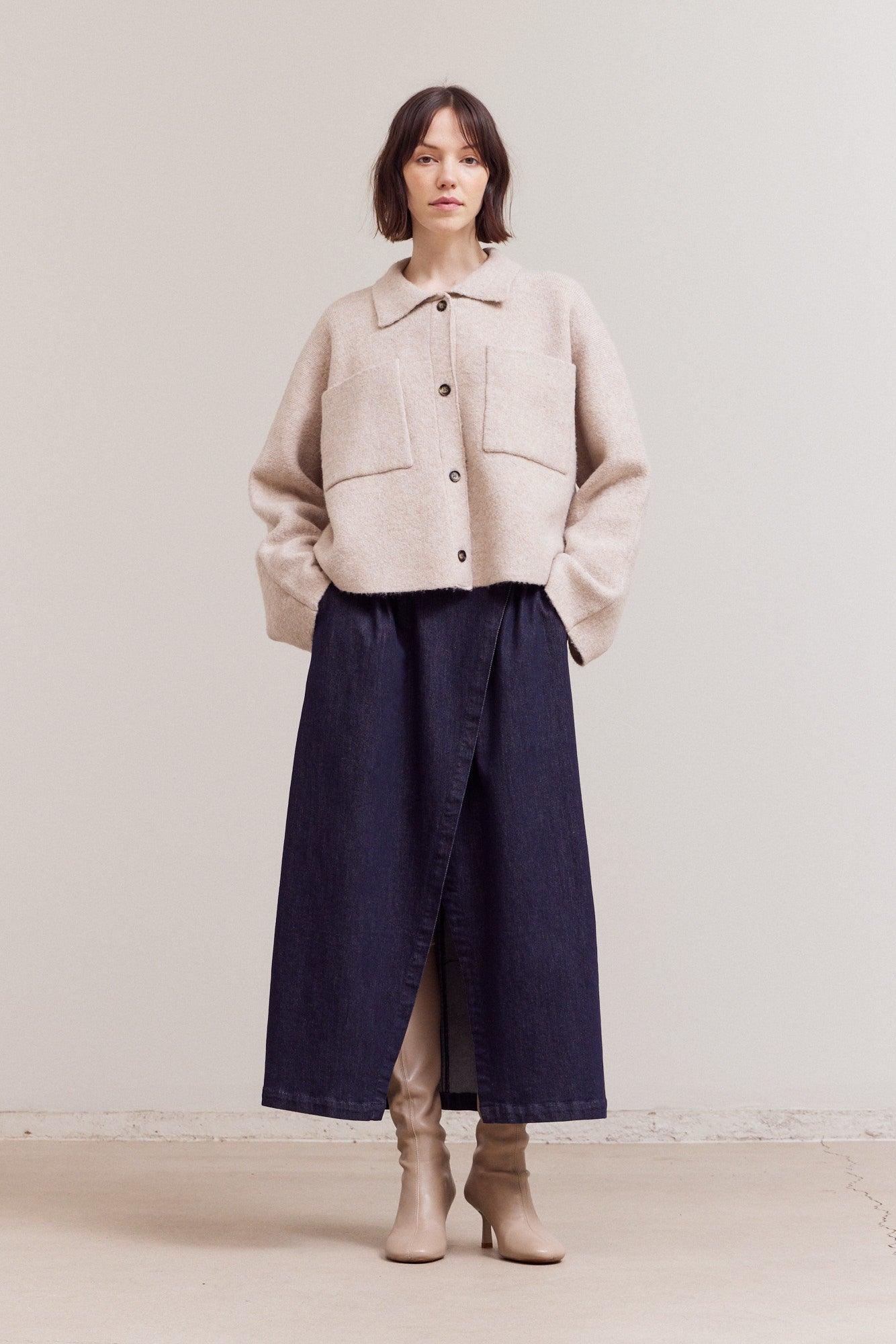 Papyrus Front Pocket Coat