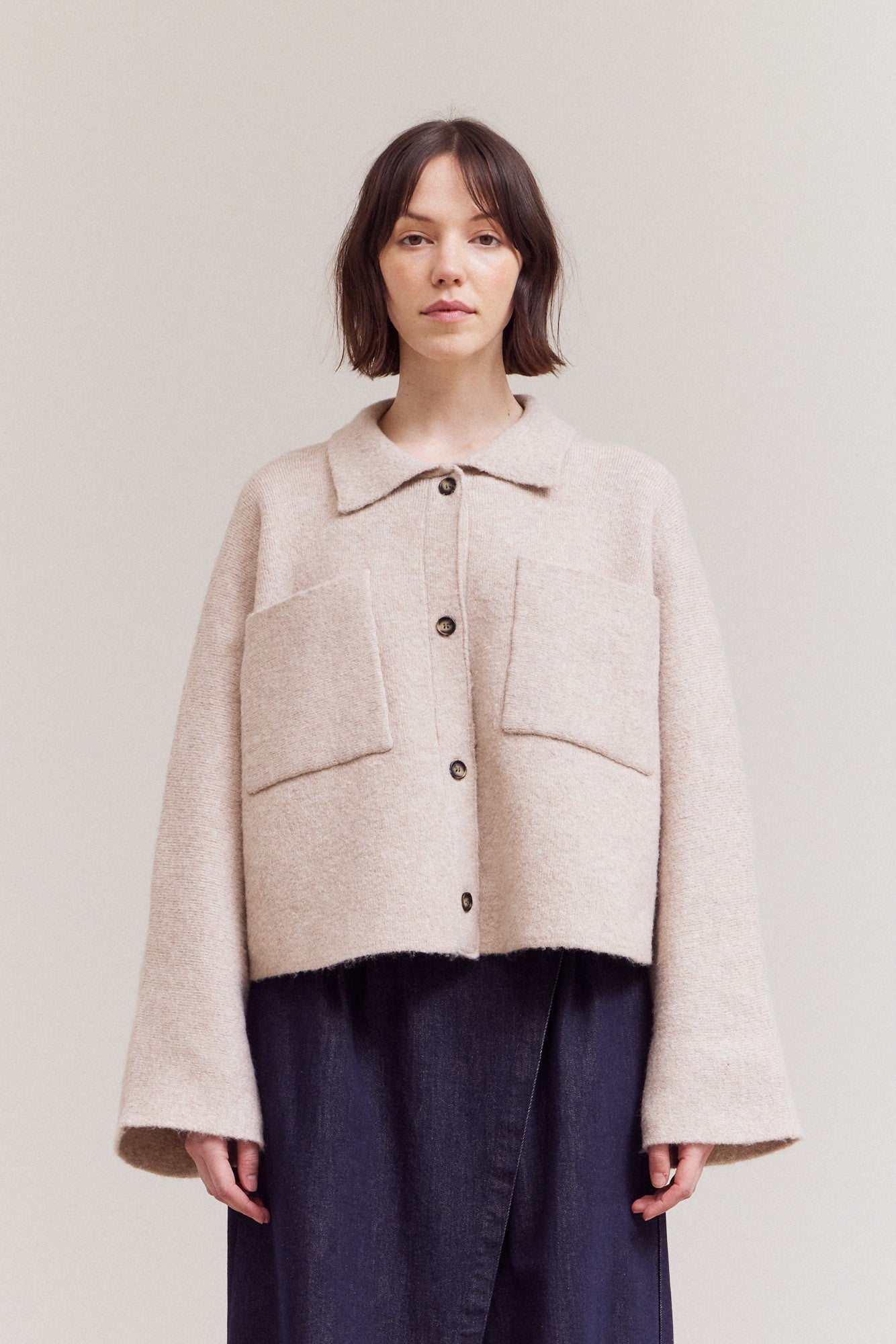 Papyrus Front Pocket Coat