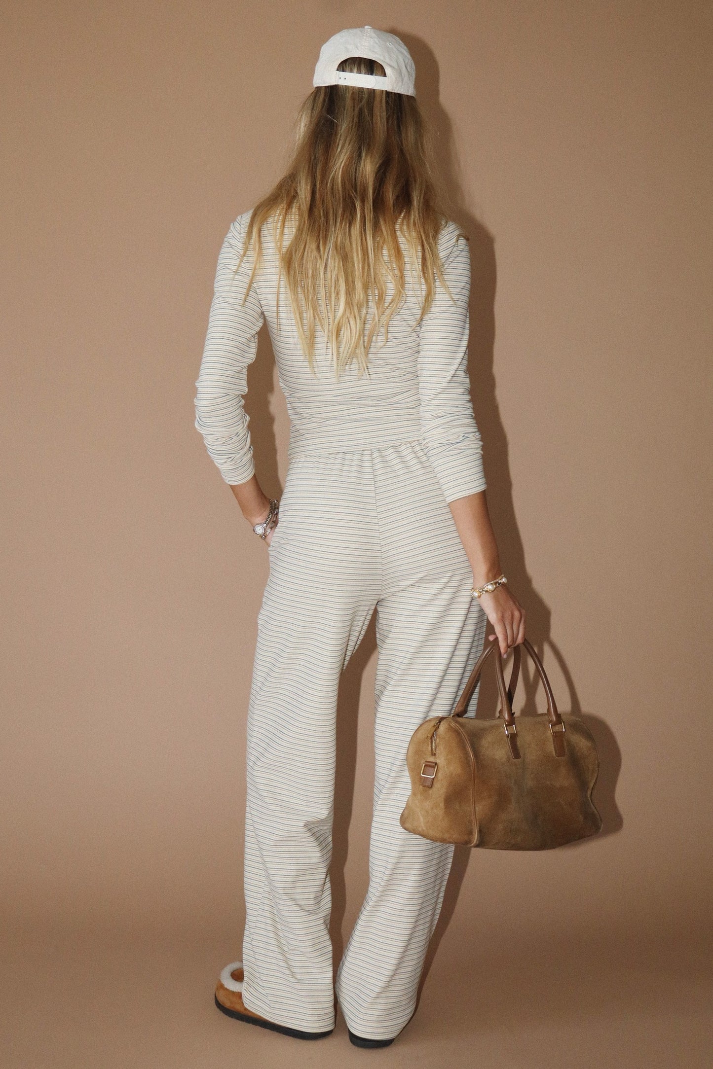 Striped Drawstring Pants & Top Set of 2 - Clothe Boutique
