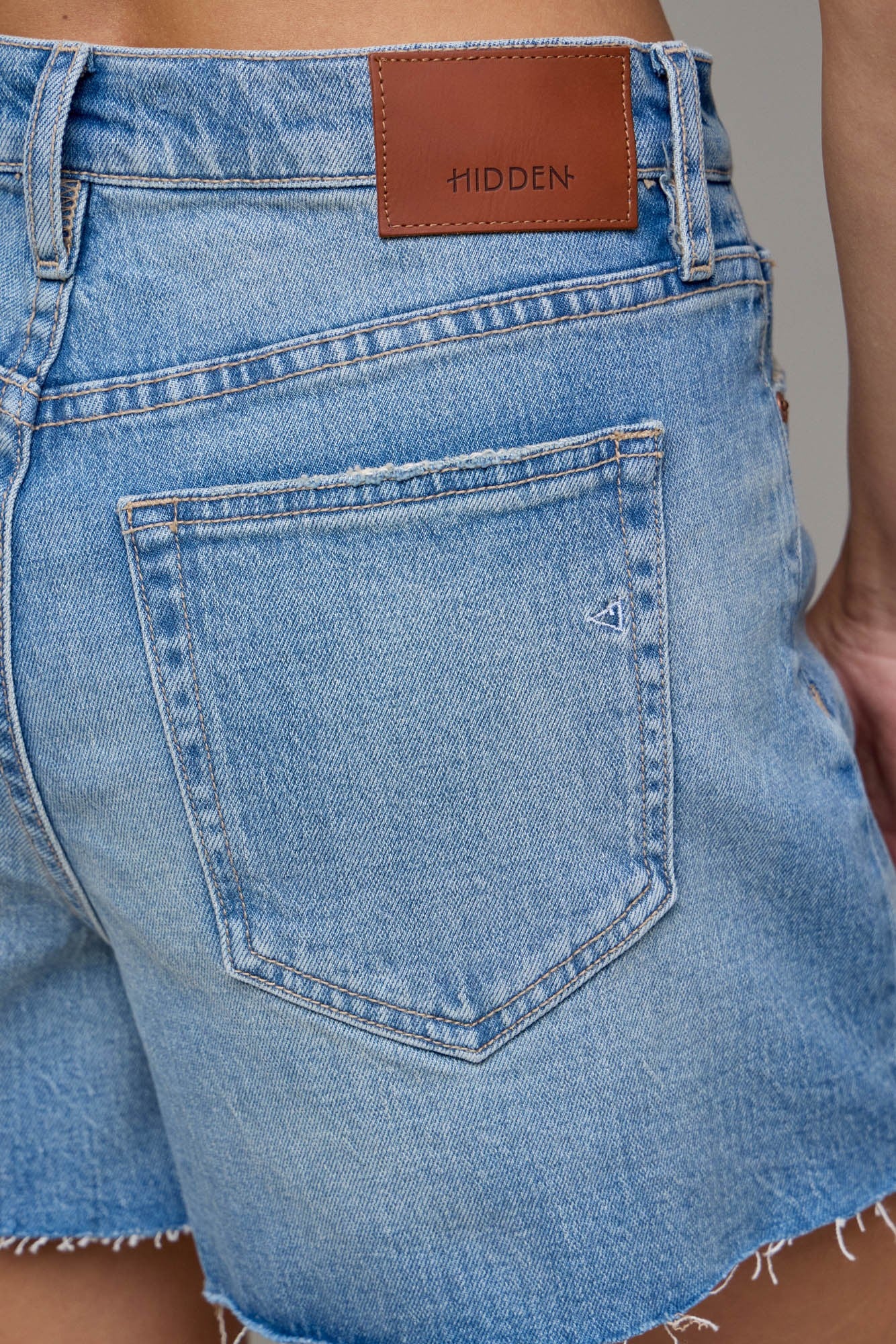 Classic A-Line Denim Shorts Medium Vintage