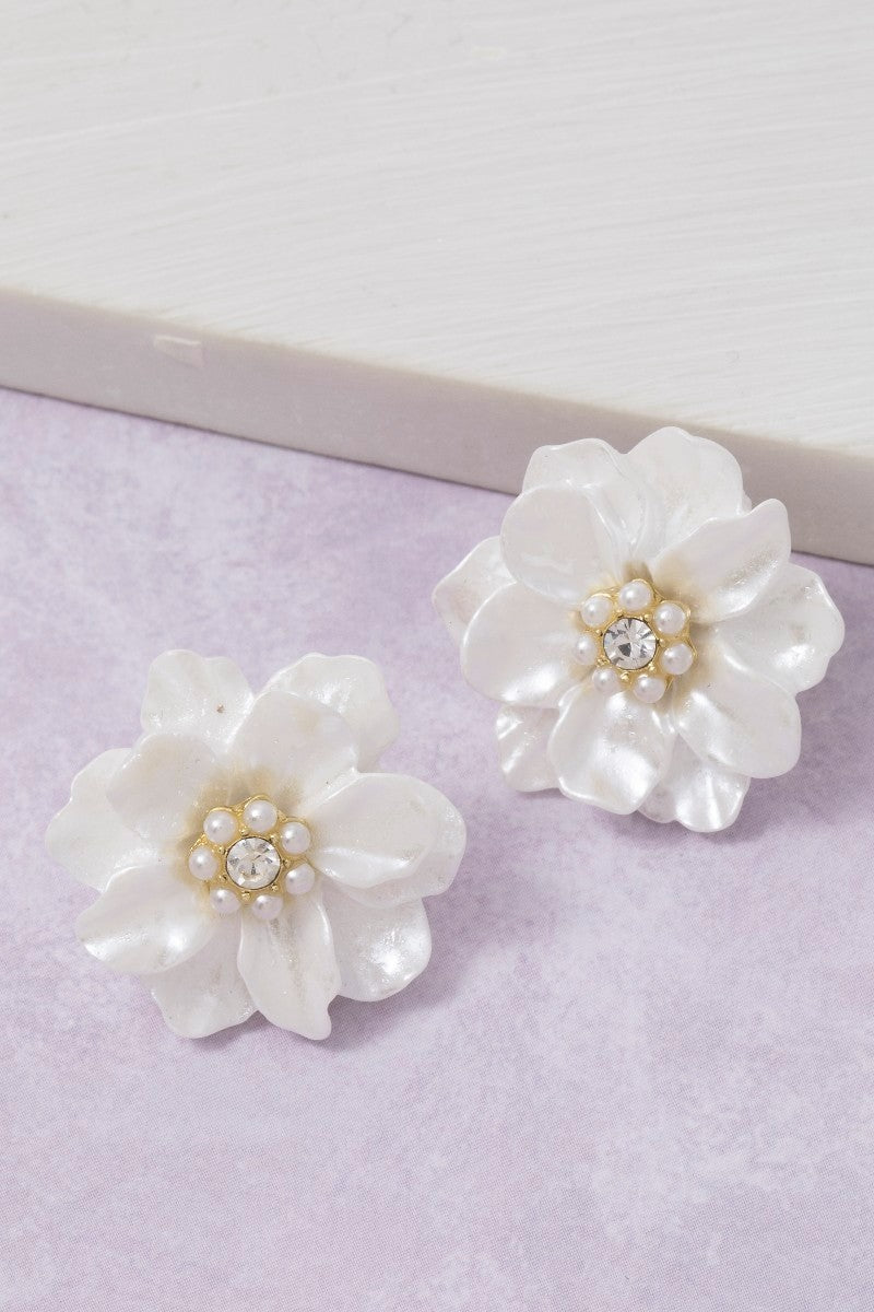 Acrylic Flower Studs