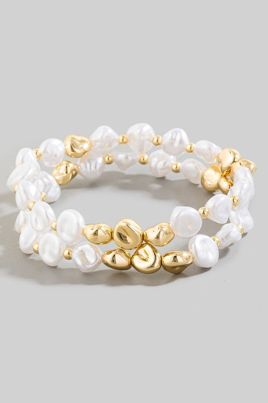 Irregular Pearl Bracelets - Clothe Boutique