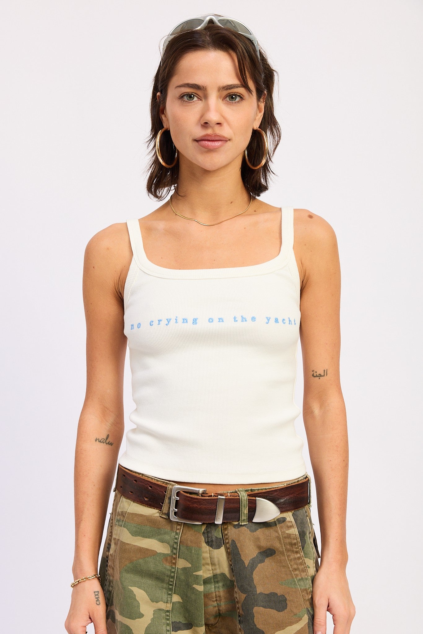 Don't Cry On the Yacht Tank - Clothe Boutique