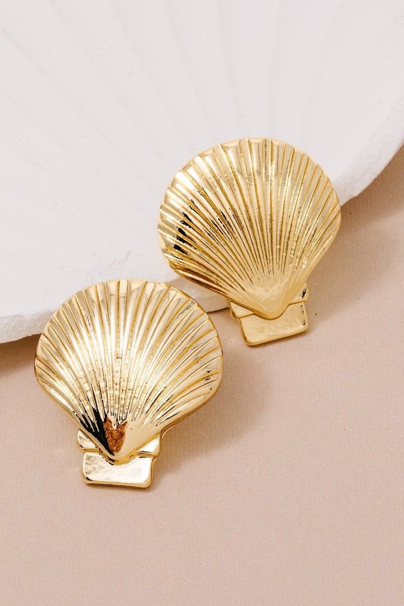 Sea Shell Studs