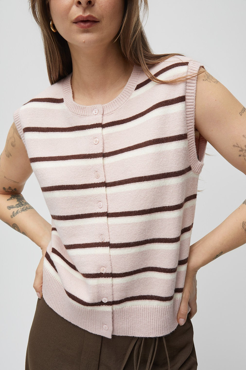 Emory Stripe Knit Top
