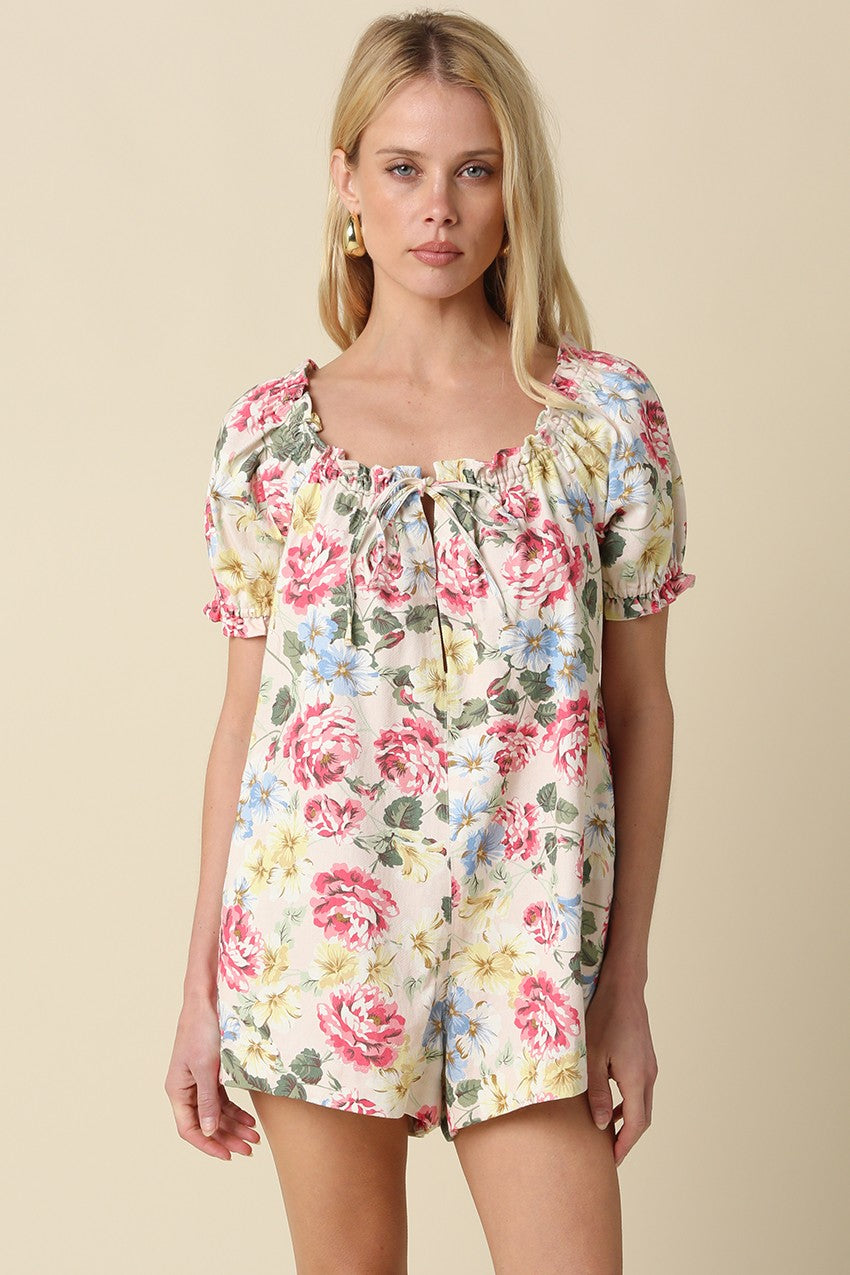 Garden Party Romper - Clothe Boutique