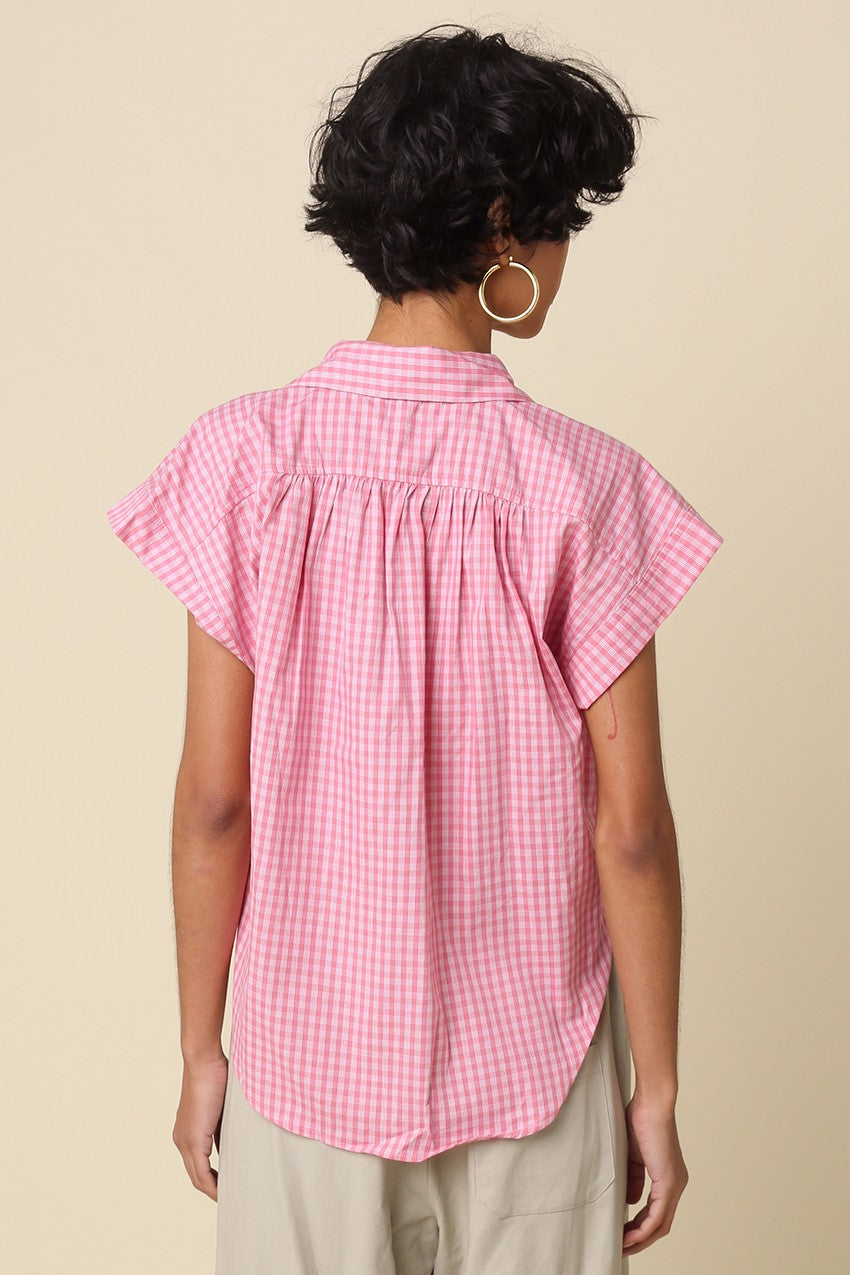 Pink/White Stripe S/S Shirt