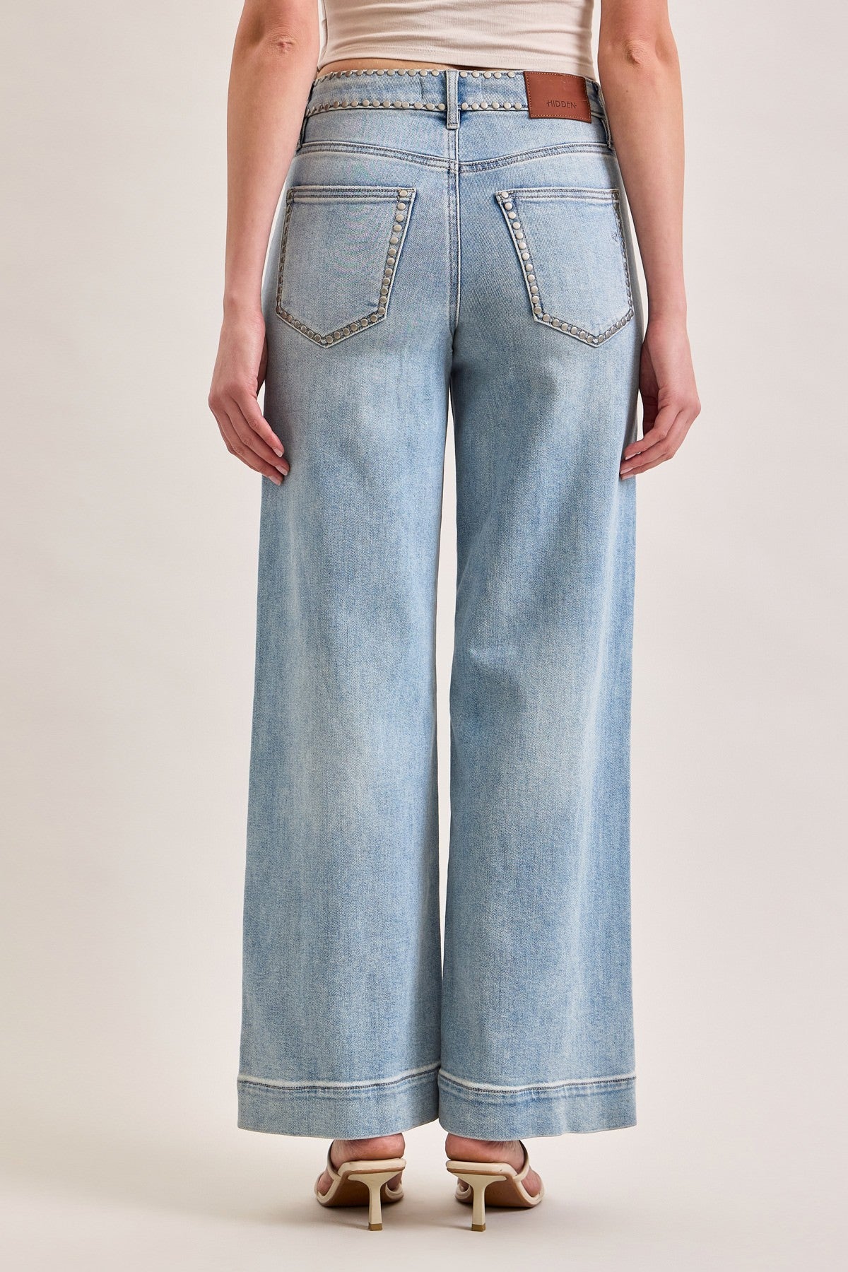 Studded Pocket Jeans