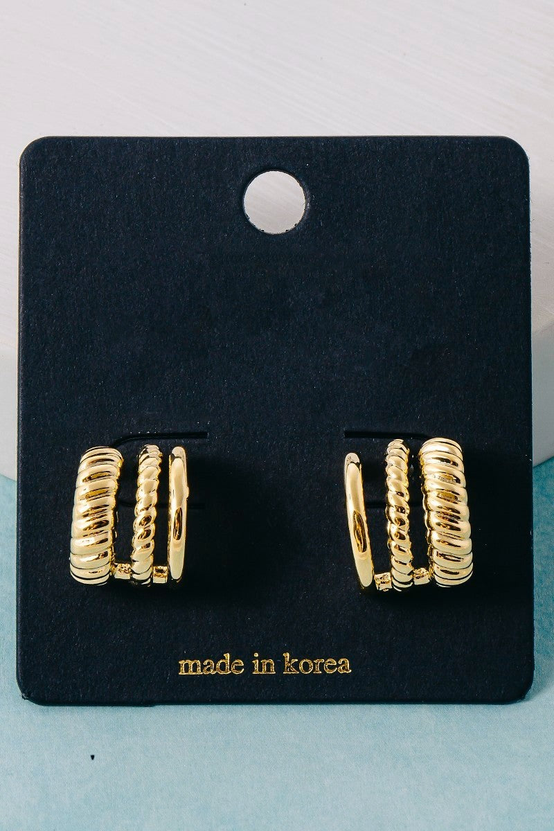 Wide Layer Mini Hoops