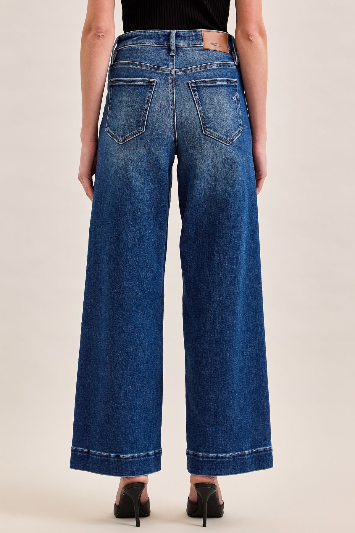 Double Pocket Jeans Dark Wash