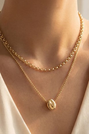 Coin Pendant Necklace