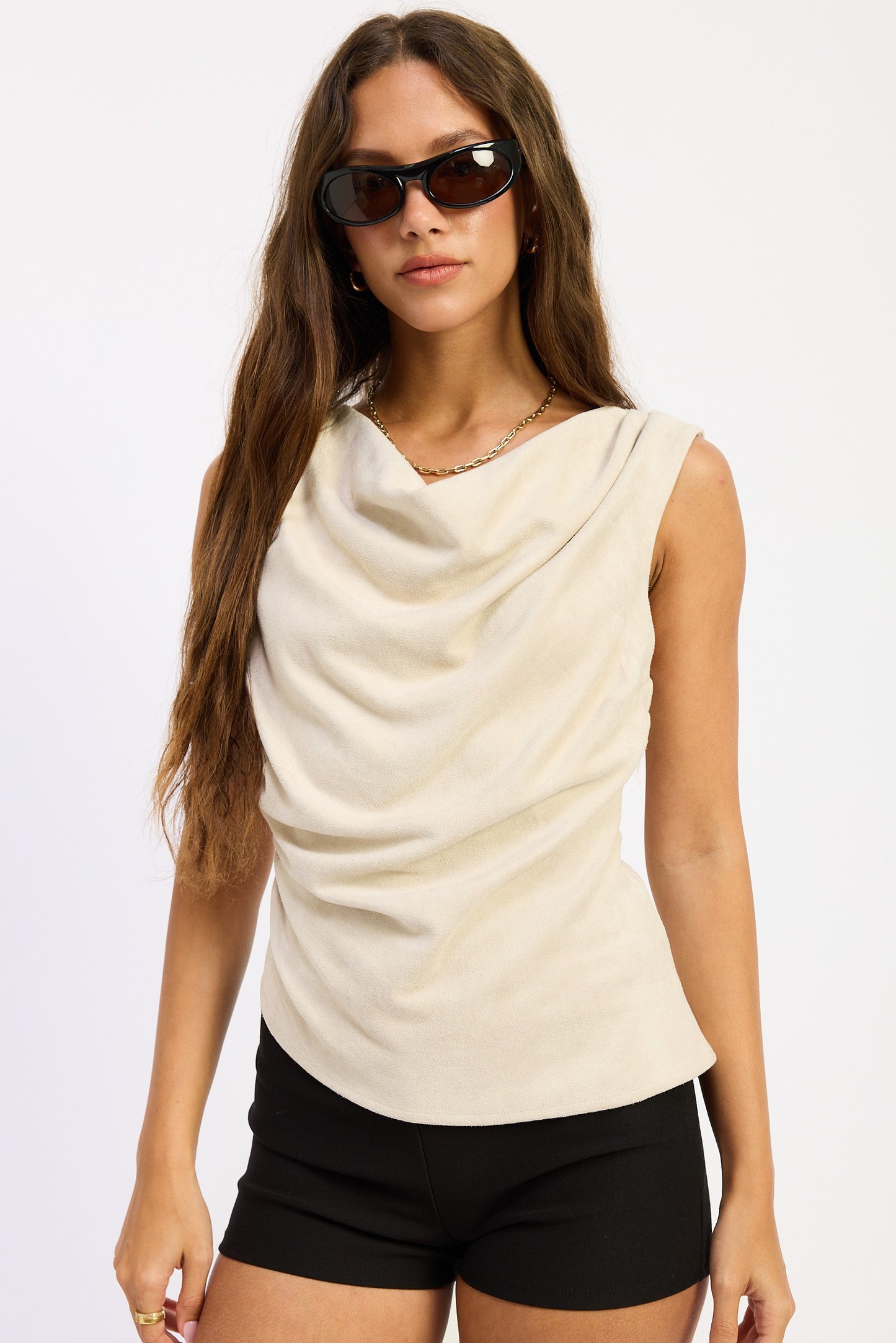 Ariel Cowl Neck Top