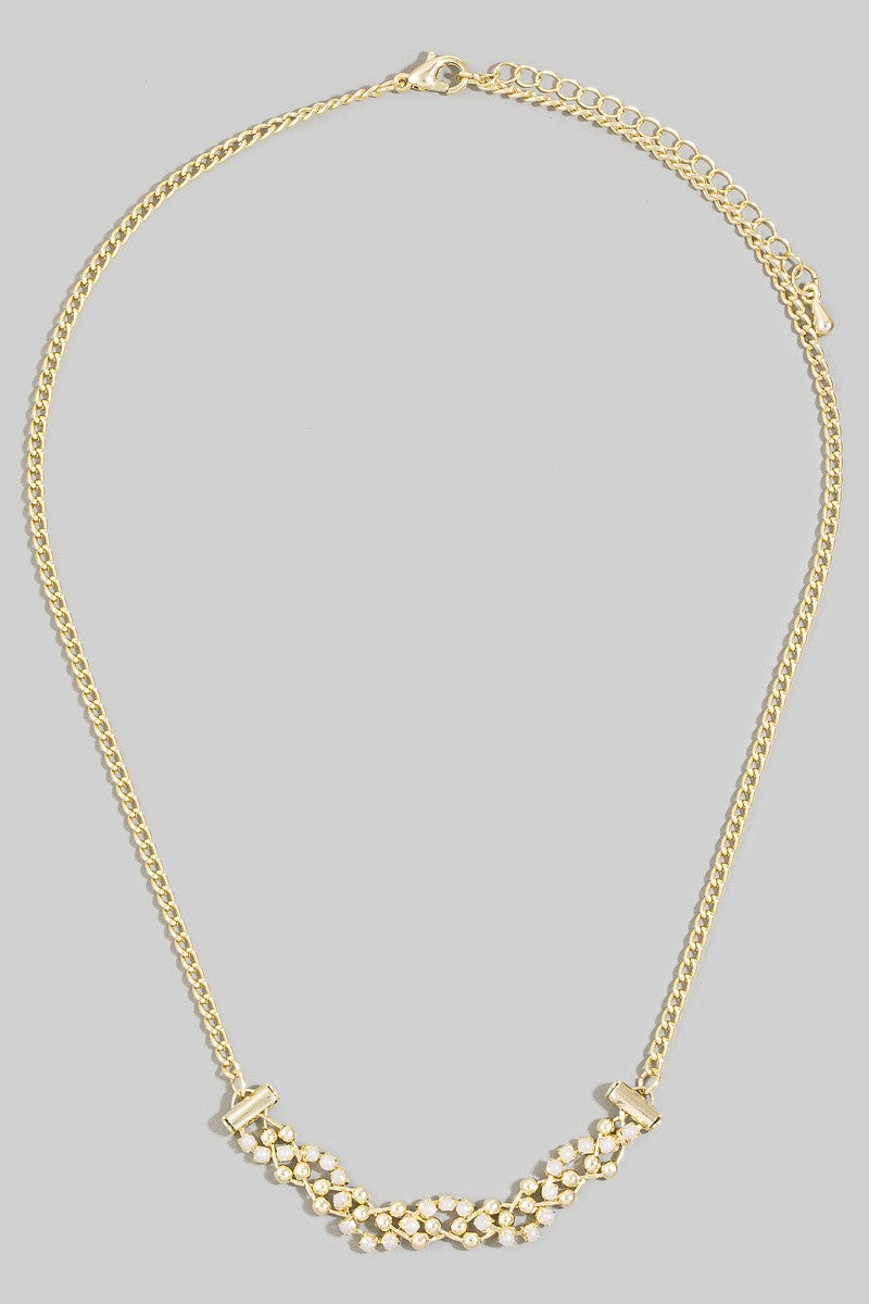 Woven Center Necklace