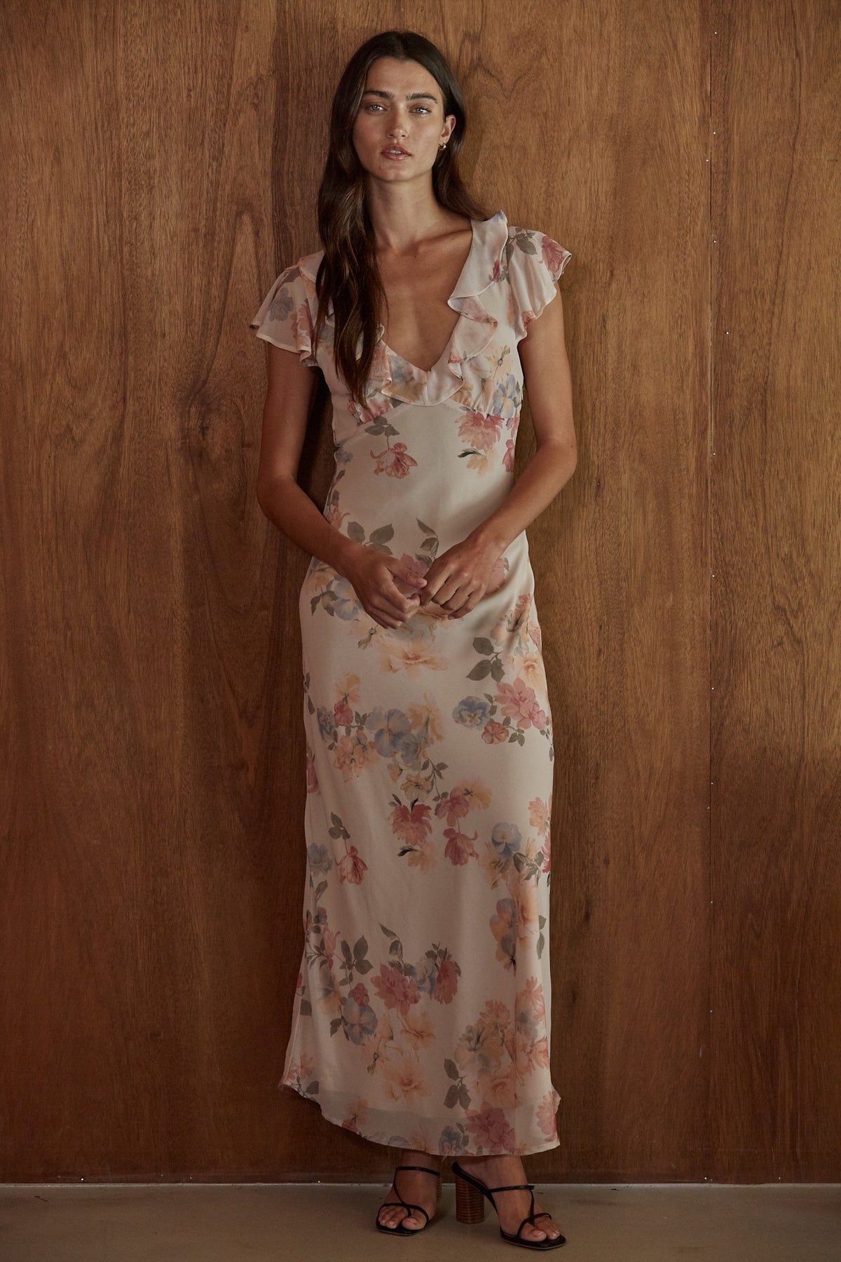 Poesie Floral Maxi Dress