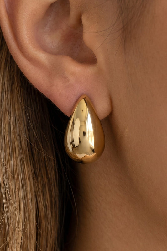 Chunky Teardrop Earrings