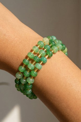 Marble Stones Bracelets Green