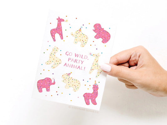 Go Wild Party Animal Card