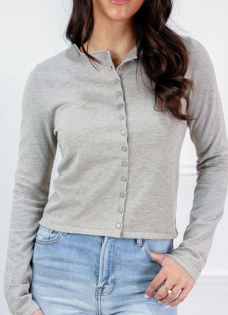 Shae Fitted Sweater Top - Clothe Boutique