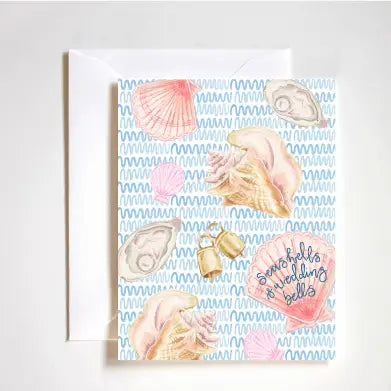 Seashells & Wedding Bells Card