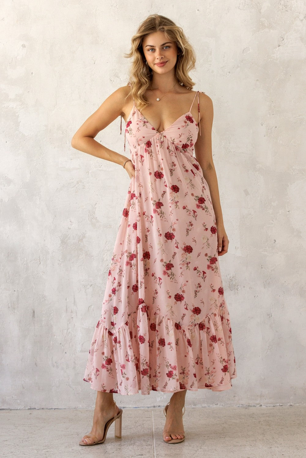 Fiona Floral Maxi Dress