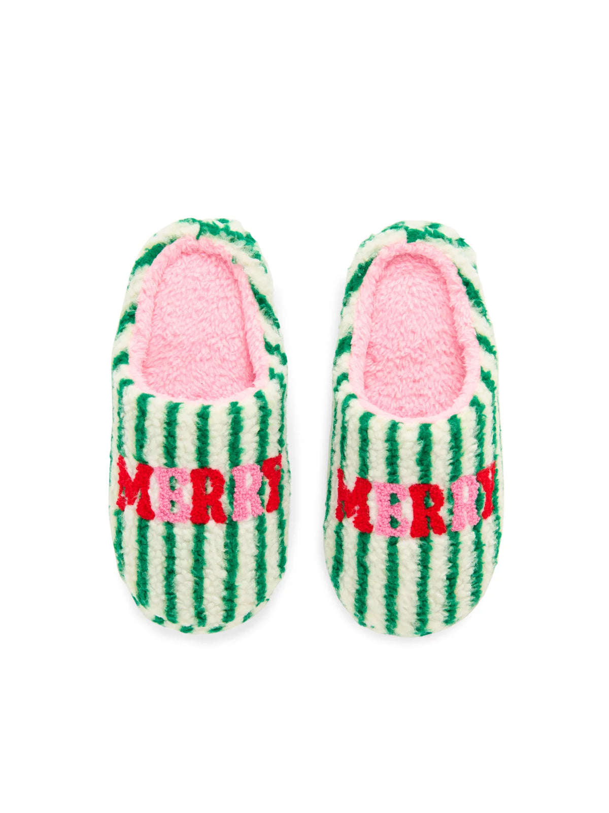 Merry Striped Slippers