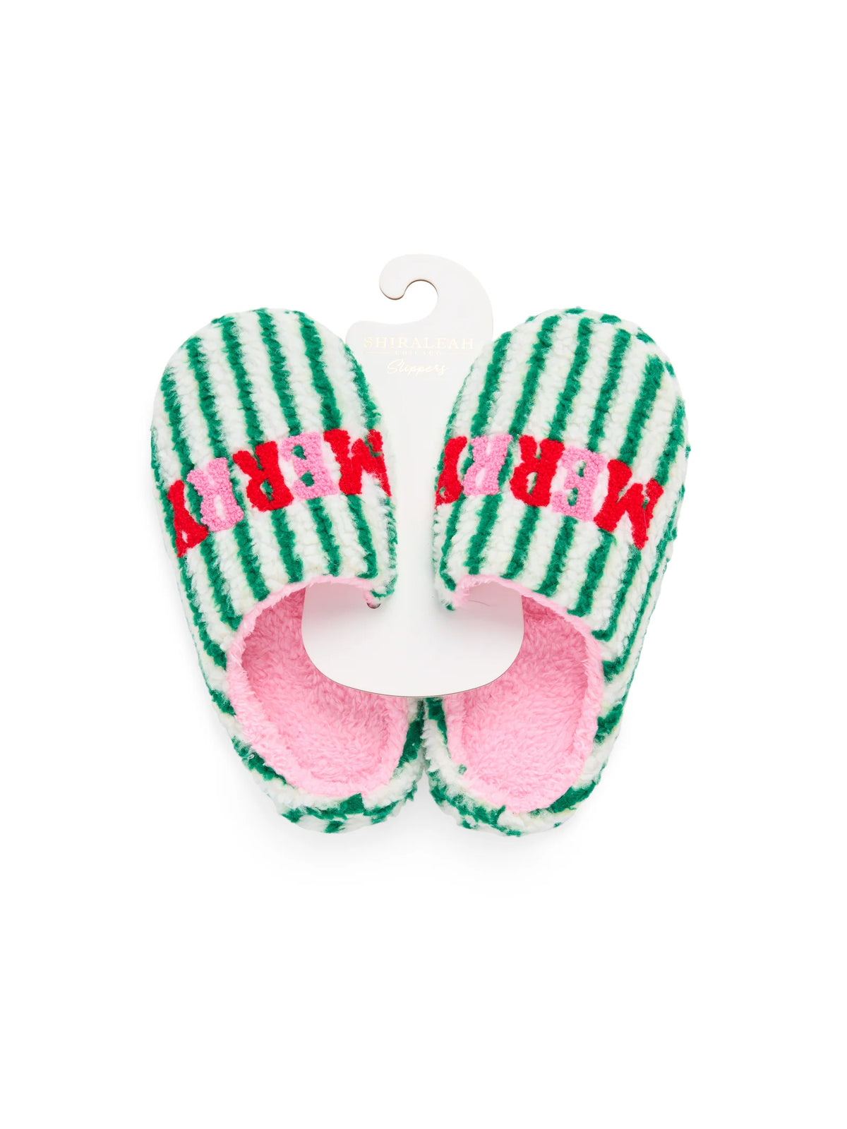 Merry Striped Slippers