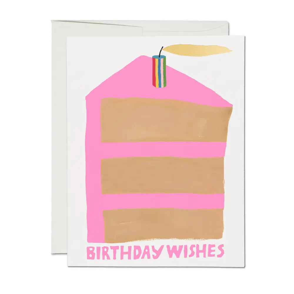 Piece of Cake Birthday Card