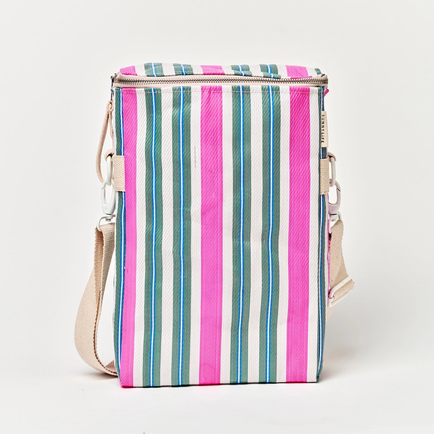 Nylon Drinks Cooler Bag Seagrass Green