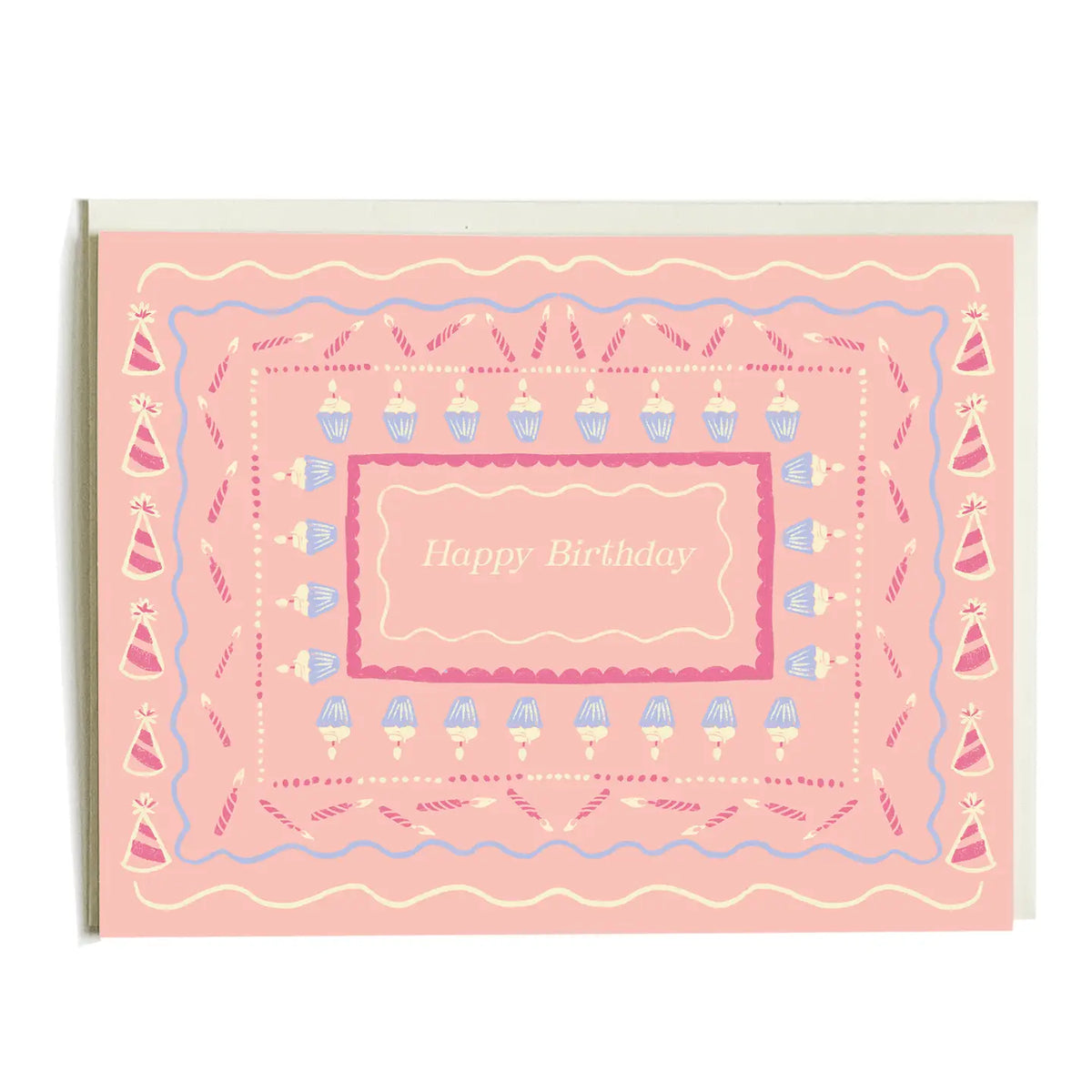 Party Hat Cupcake Birthday Card