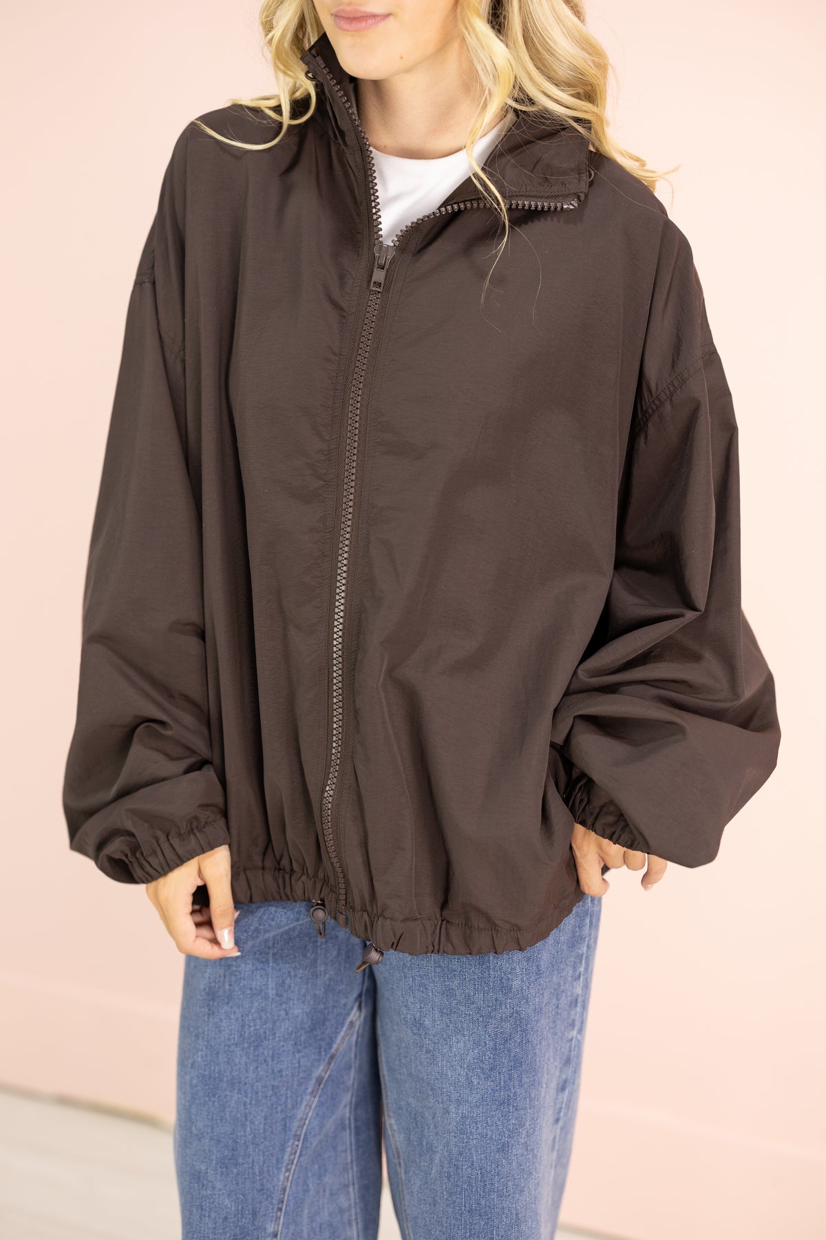 Rain Jacket Brown