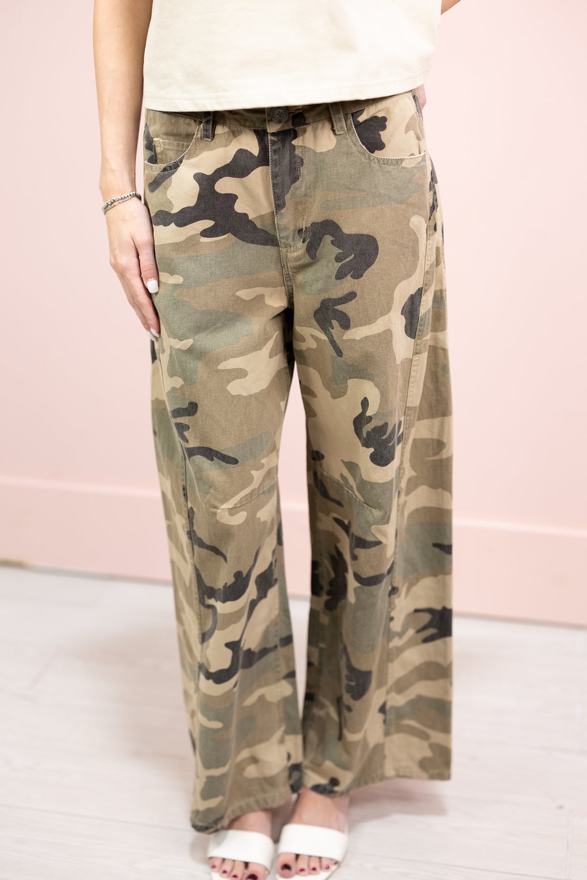 Camo Print Pants
