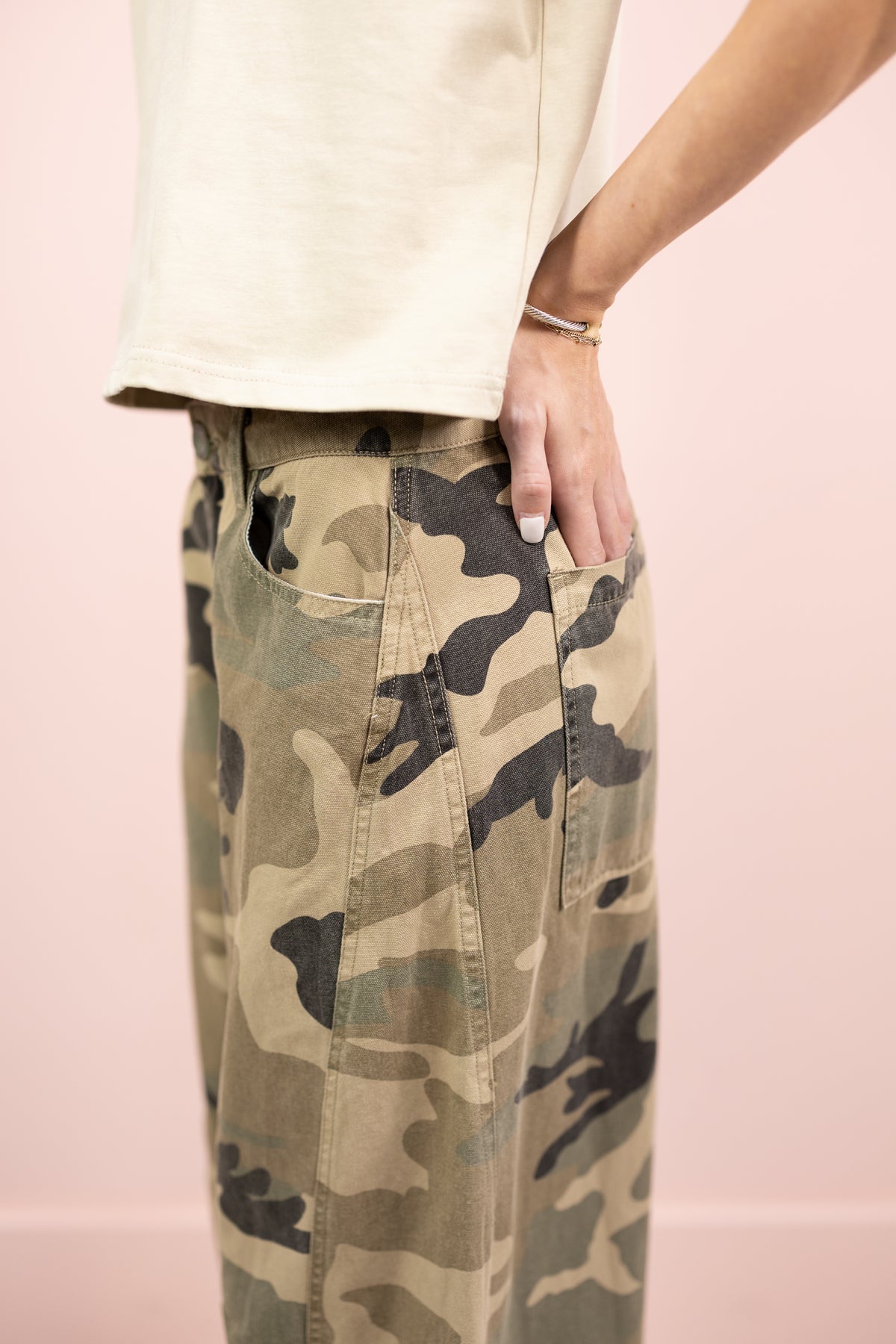 Camo Print Pants
