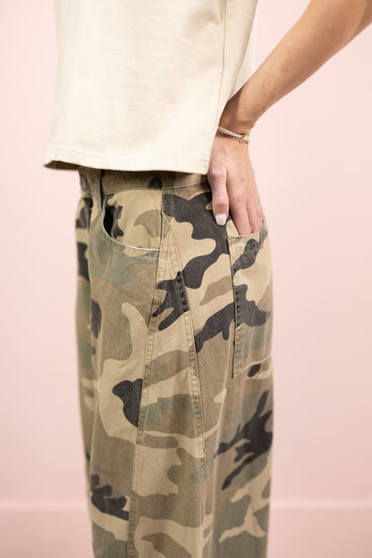 Camo Print Pants