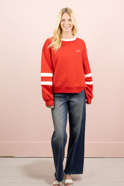 KC Varsity Embroidered Sweatshirt
