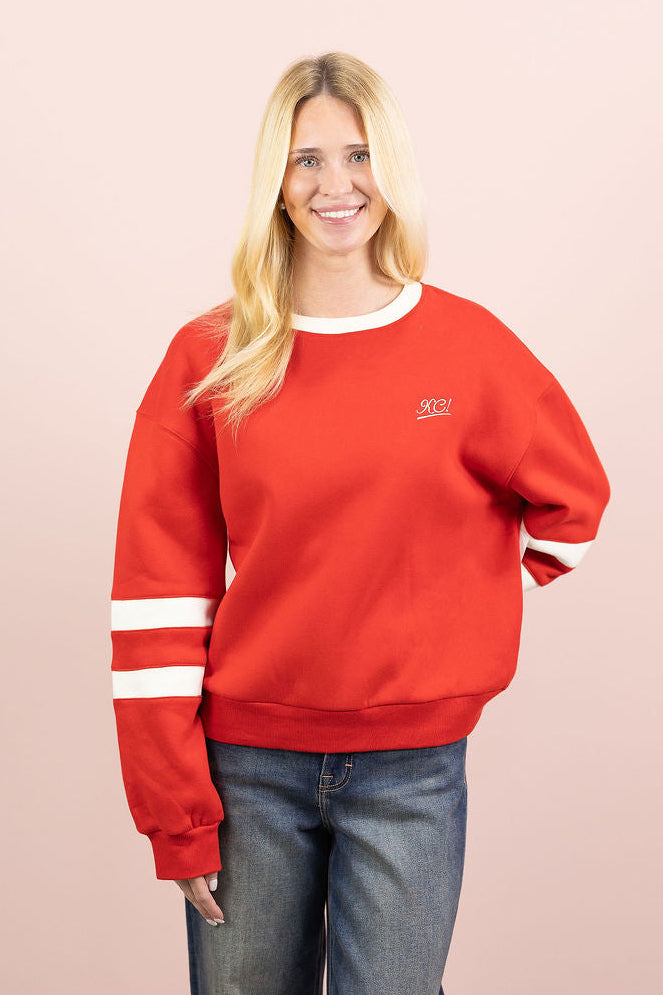 KC Varsity Embroidered Sweatshirt