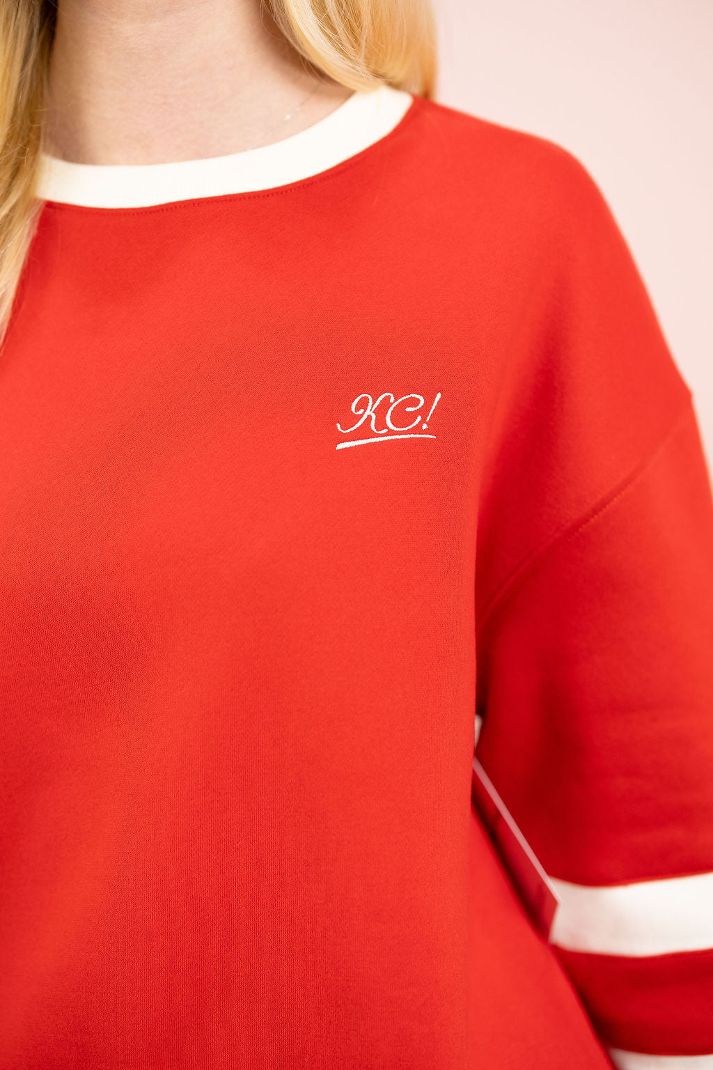 KC Varsity Embroidered Sweatshirt