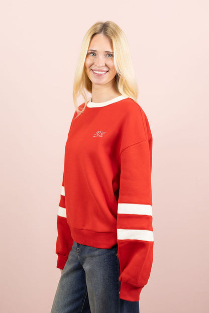 KC Varsity Embroidered Sweatshirt