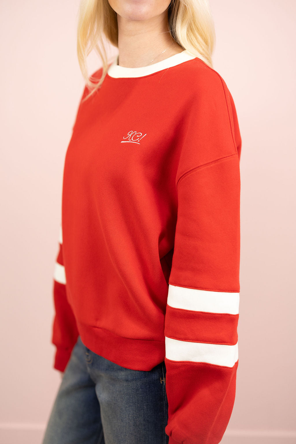 KC Varsity Embroidered Sweatshirt