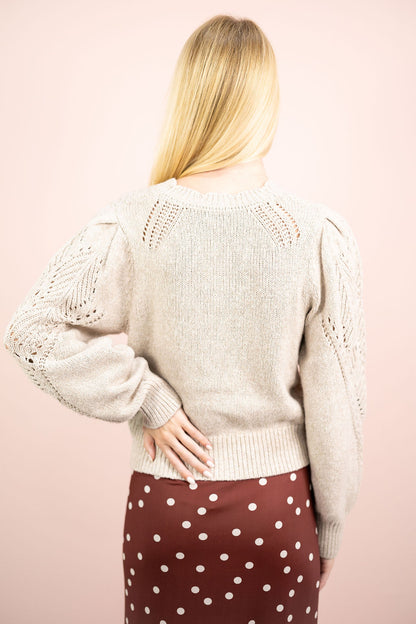 Elloise Button Front Cardigan