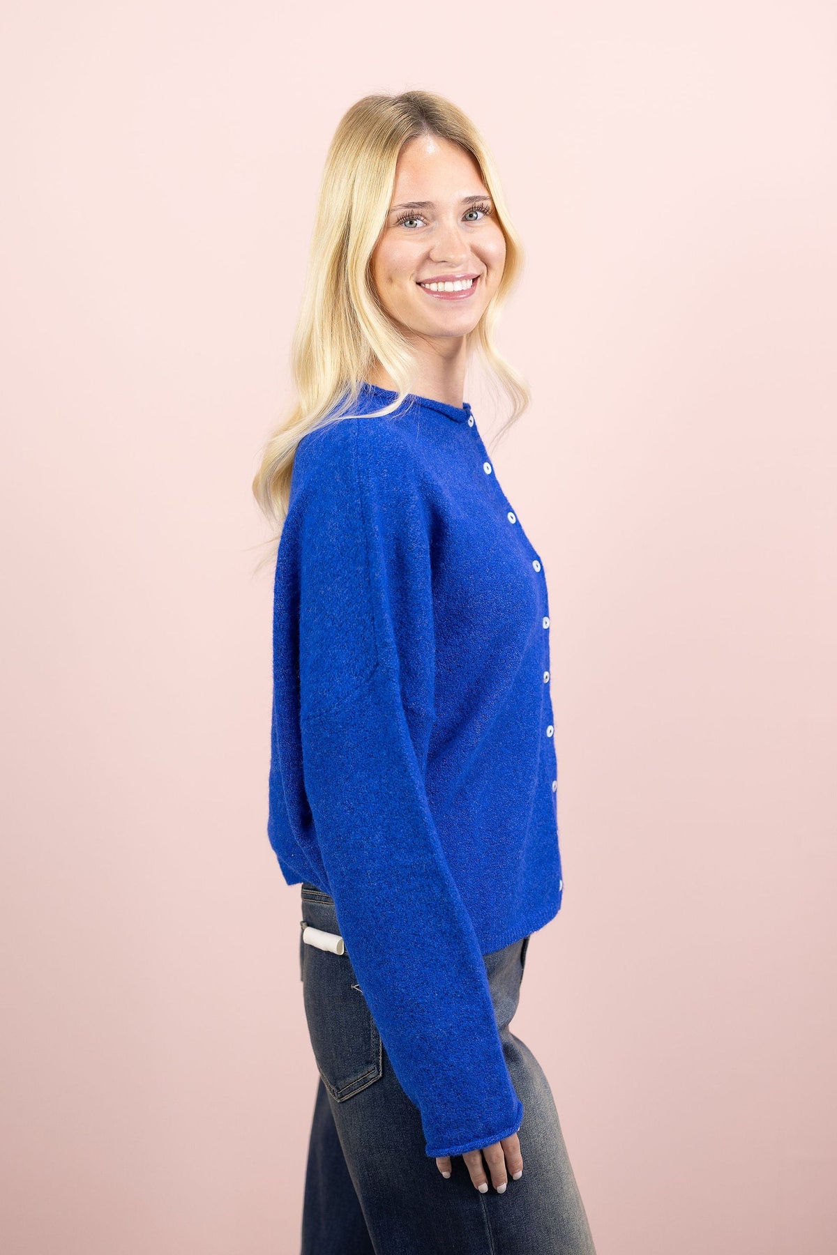 Royal Button Up Sweater