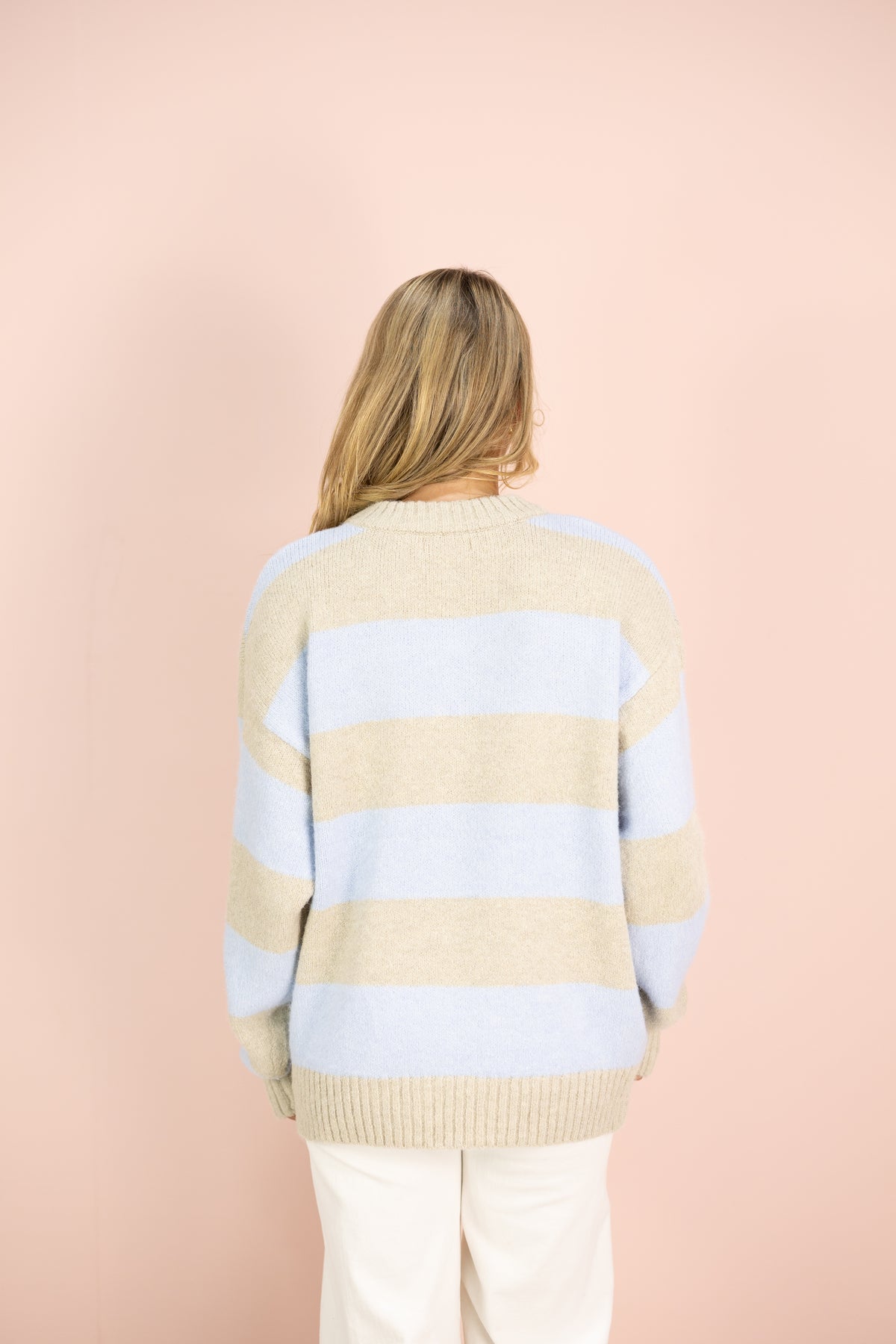 Carson Striped Pullover Sweater
