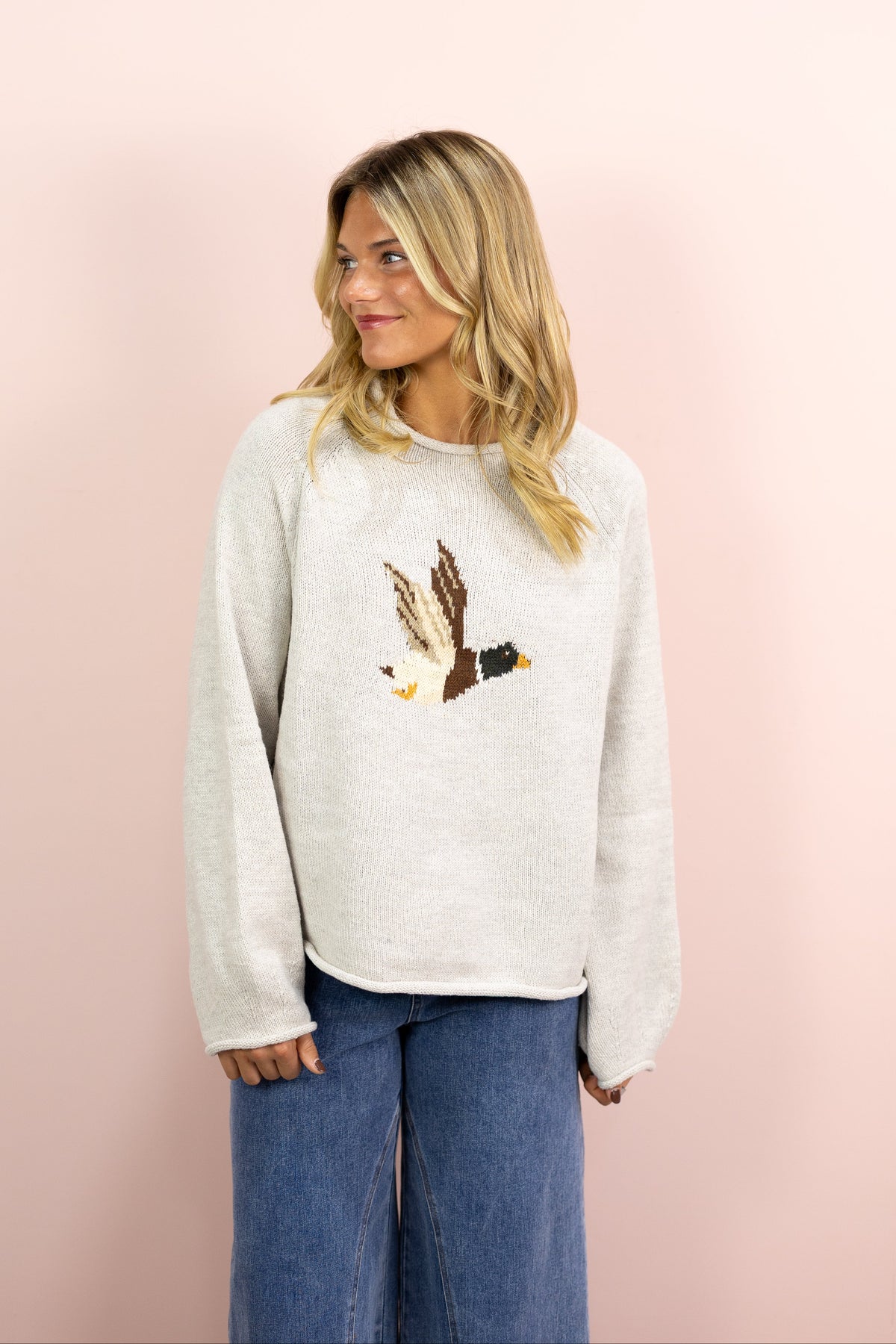 Darling Duck Sweater